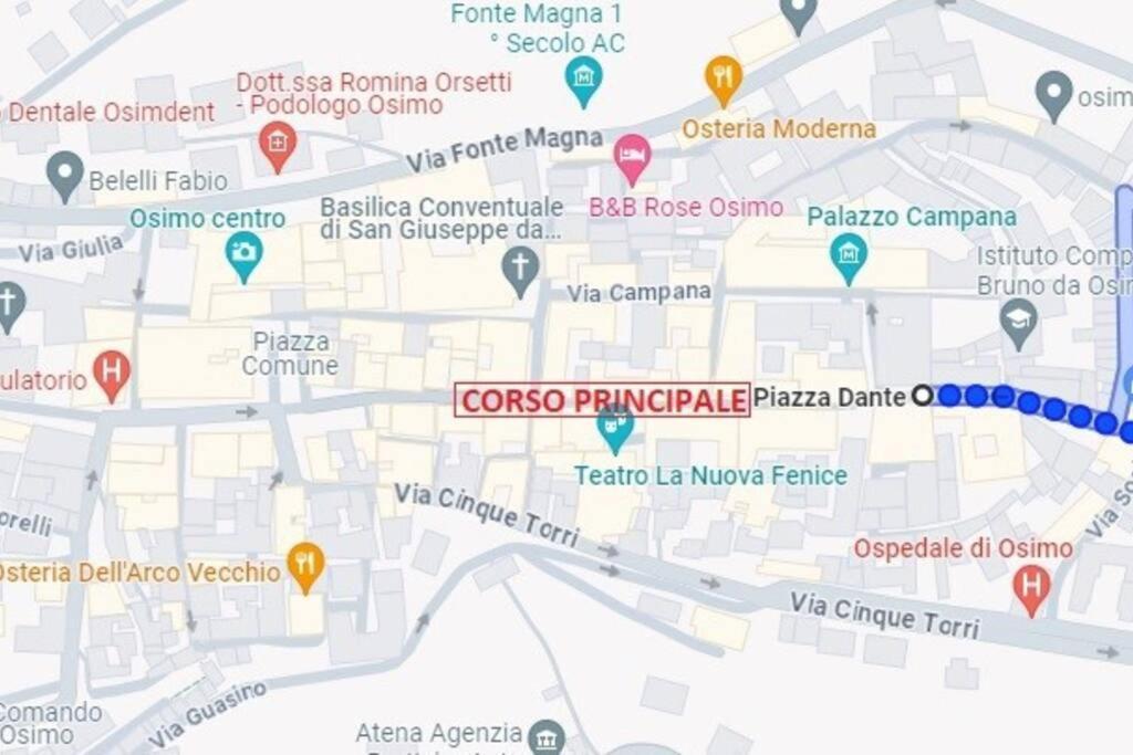 Apartmán Osimo Nel Cuore Del Centro, Free Wi-Fi E Netflix Exteriér fotografie